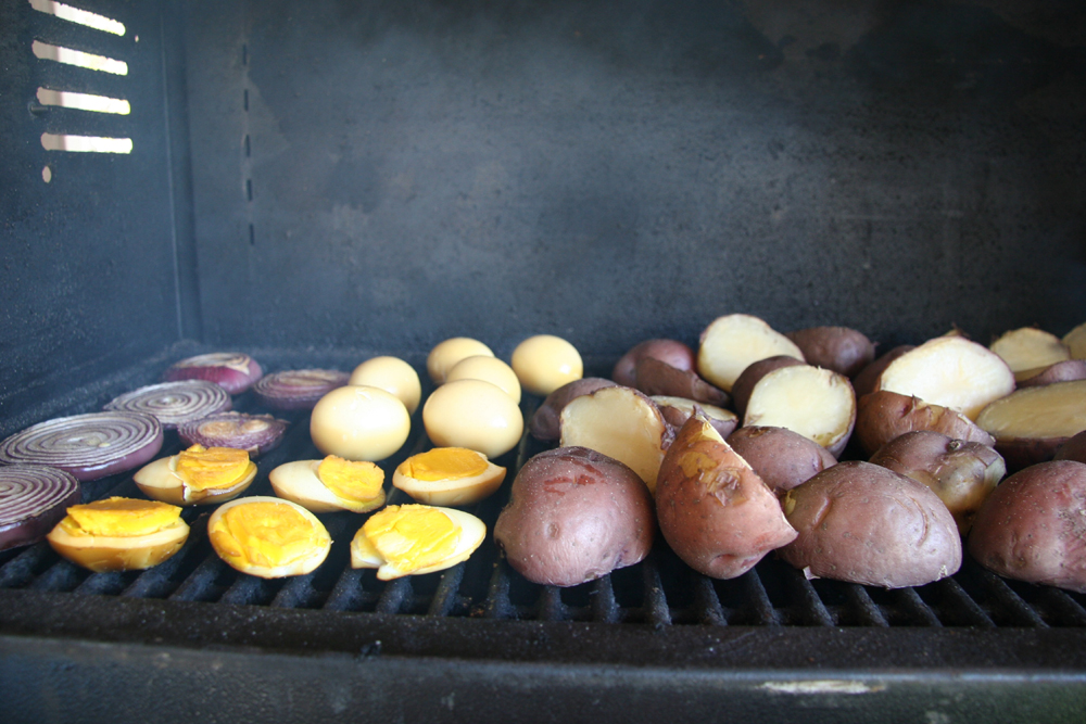 Smoked Potato Salad Ingredients