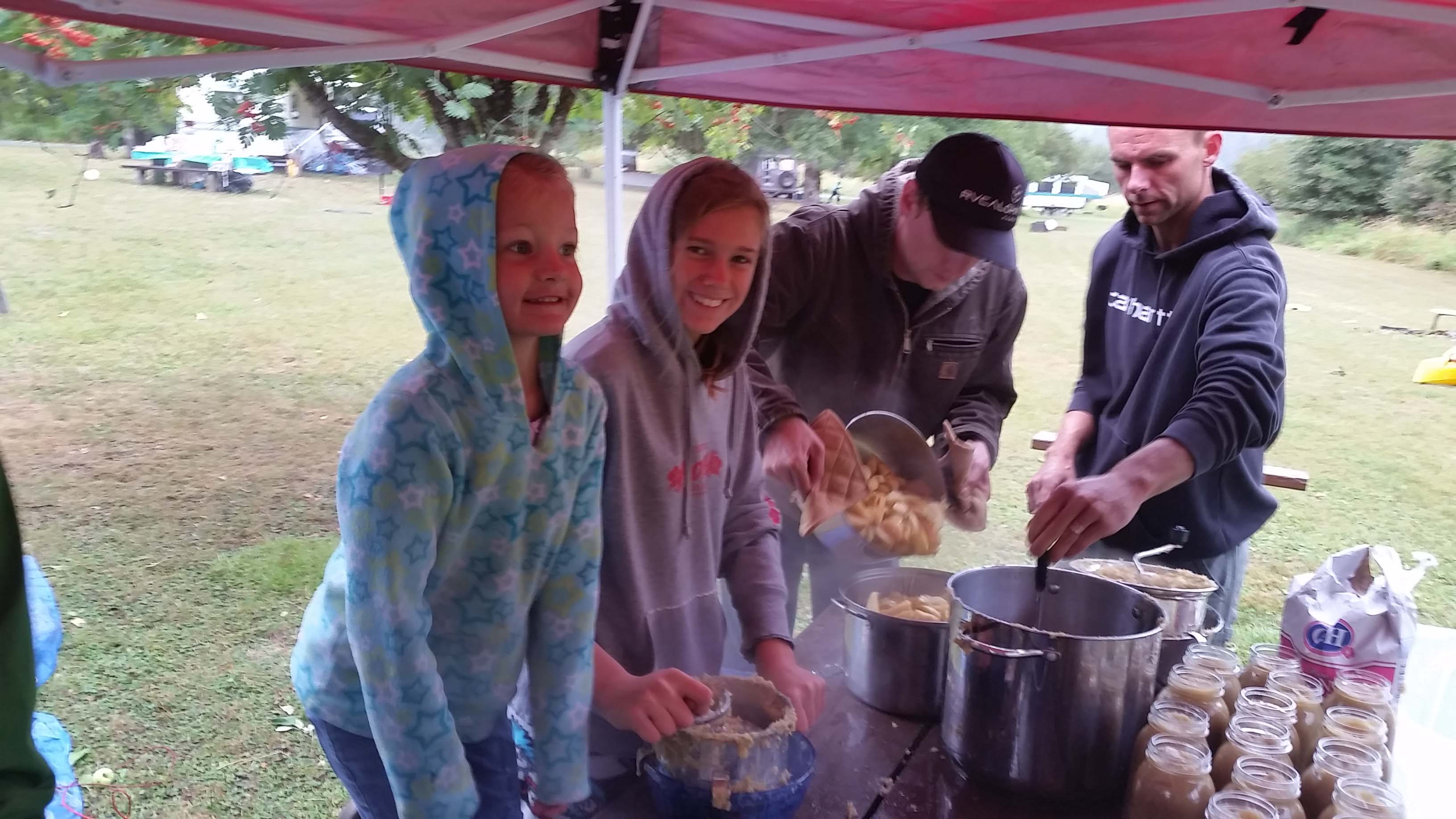 applesauce at camp
