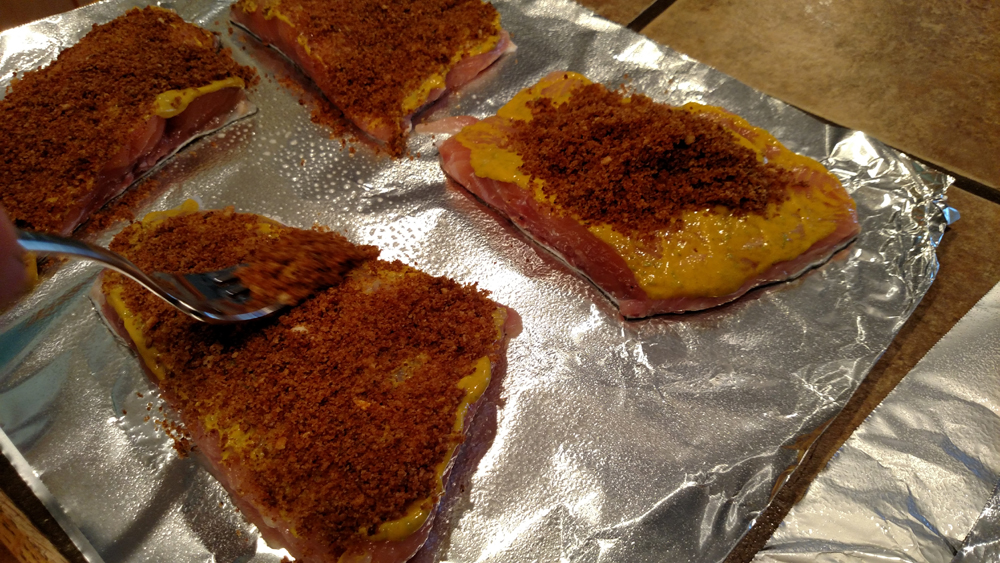 Crusting the Fillets