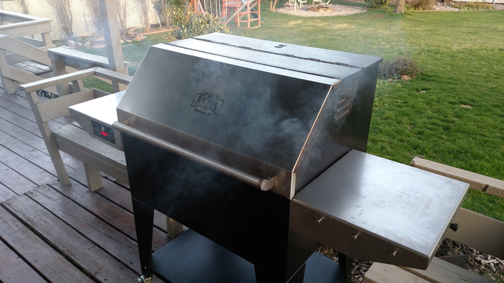 Hot Smoking The Kuma Grill