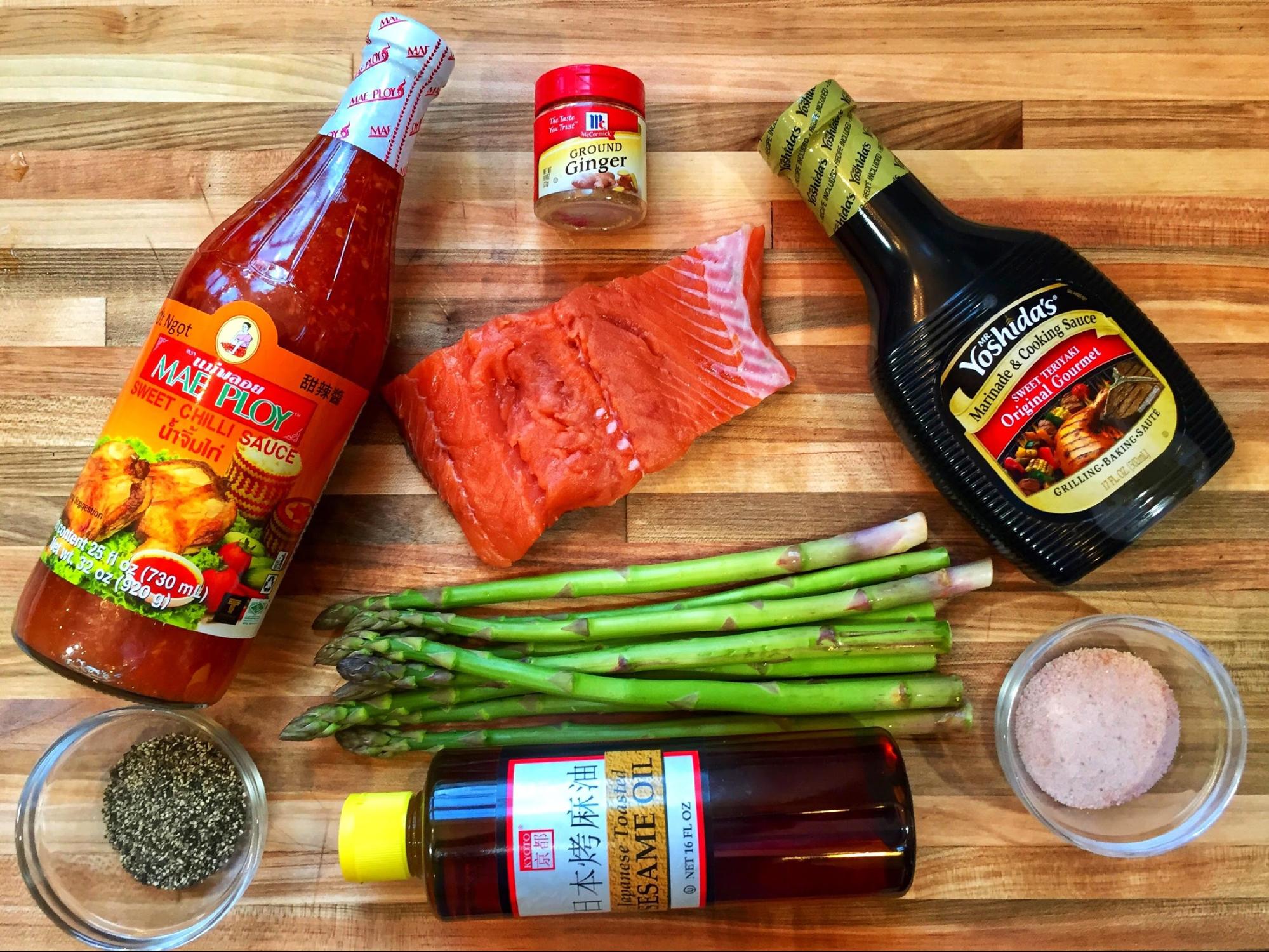 Asian Salmon Ingredients