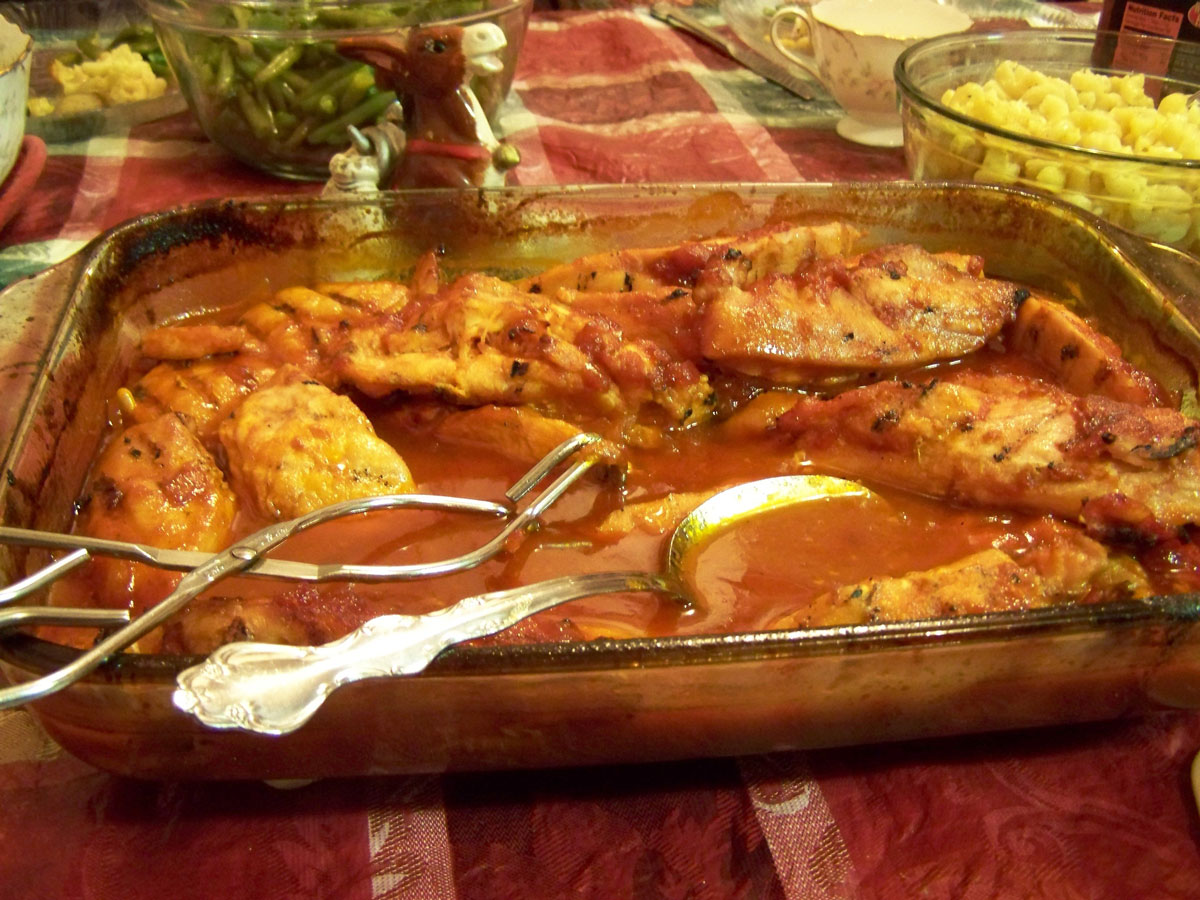 Tangy BBQ Chicken on a Kuma Pellet Grill